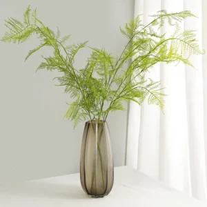 YeeNanee 4pcs 38in Tall Artificial Asparagus Fern Branches Green Boston Fern Plants Greenery for Home Bedroom Office Vase Décor