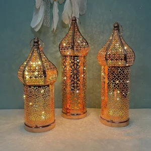1pcs Moroccan Metal Vintage Wind Light Lantern Candle Holder Table Top Ramadan Home Décor Accessories Ornament Decoration Gifts